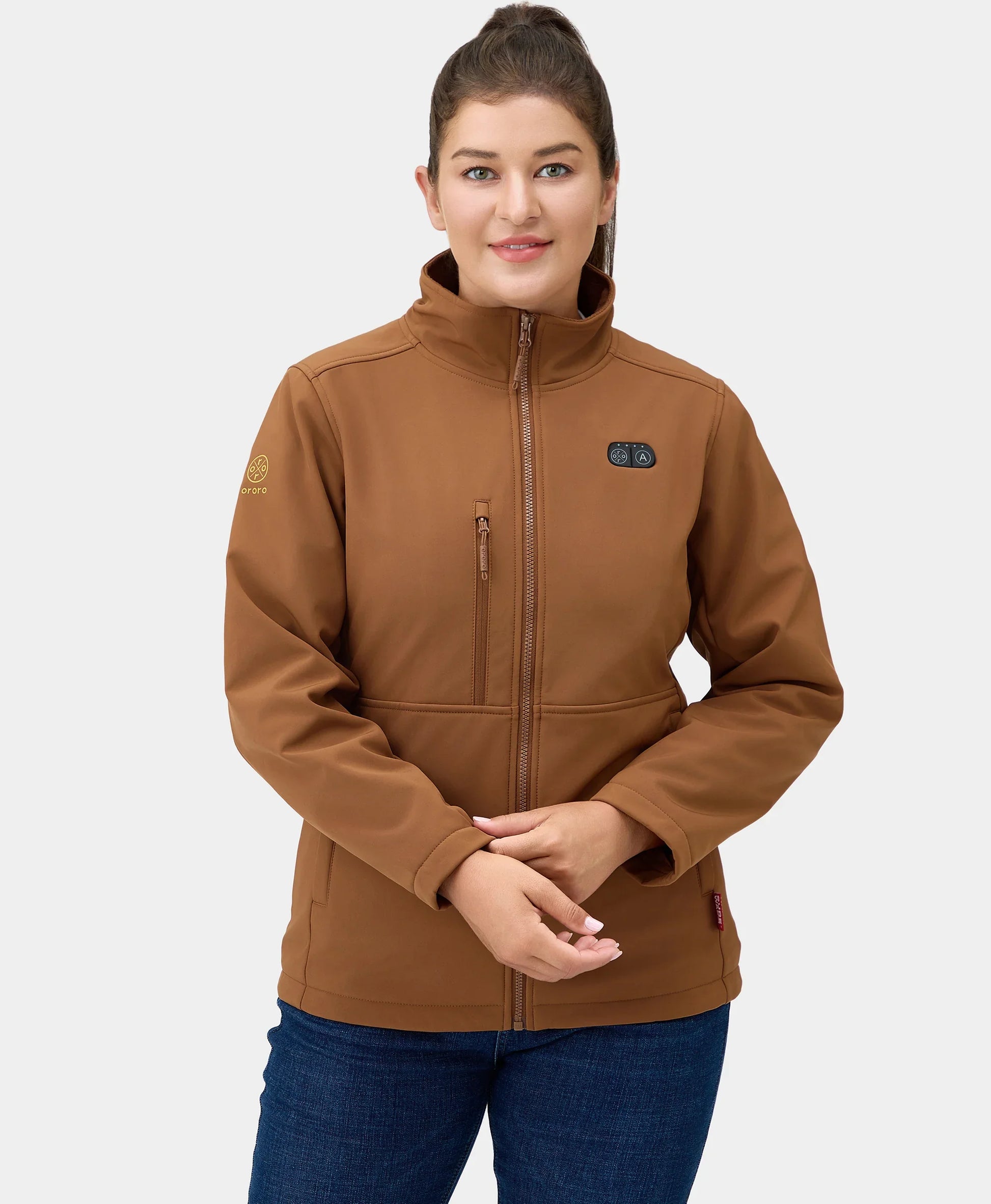 SureWarm? Women's 6-Zone Dual-Control Heated Softshell Jacket