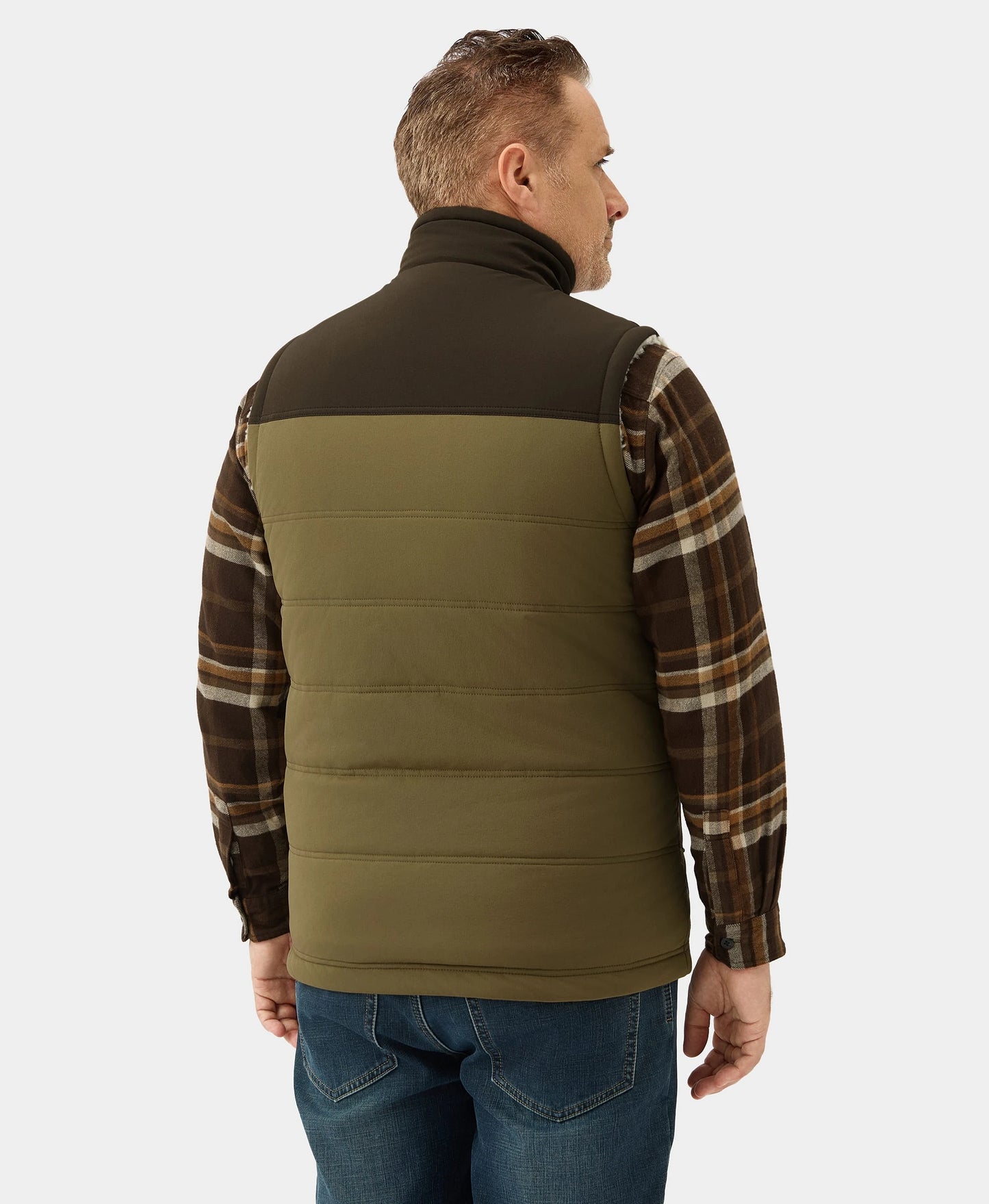 Sierra Men's Heated Sherpa Lined Gilet