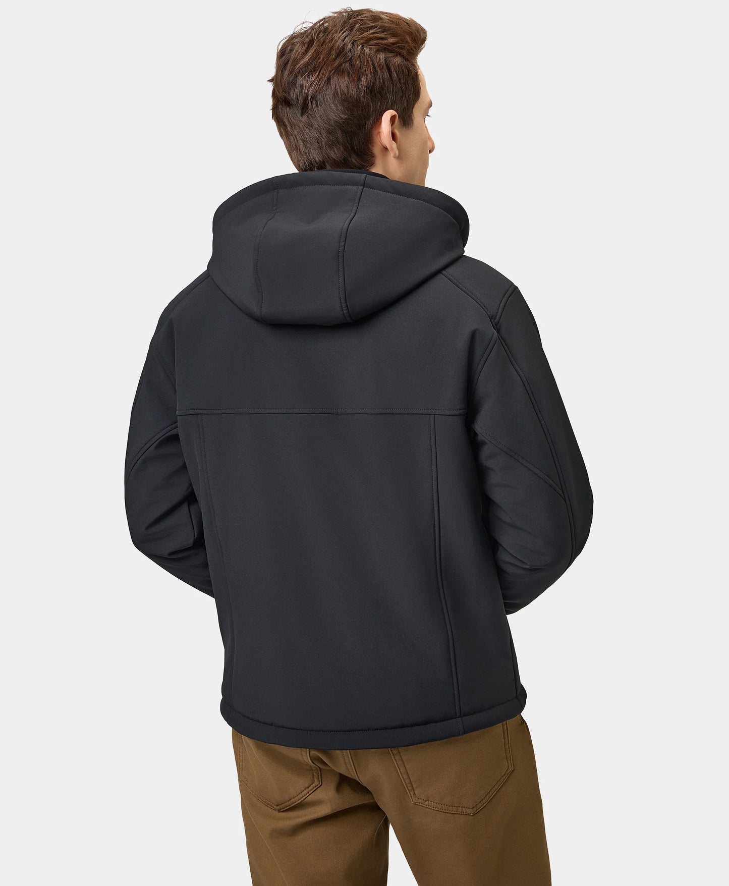 Men's Dual Control Heated Jacket With 5 Heating Zones (Chest Heating)
