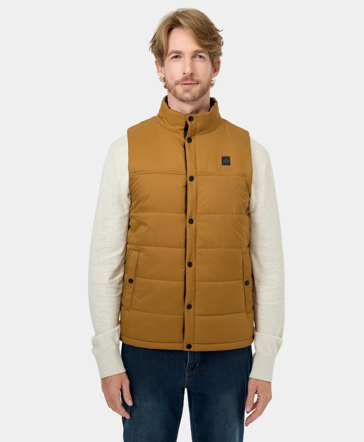 PuffLyte Men's 3-Zone Heated Lightweight Vest