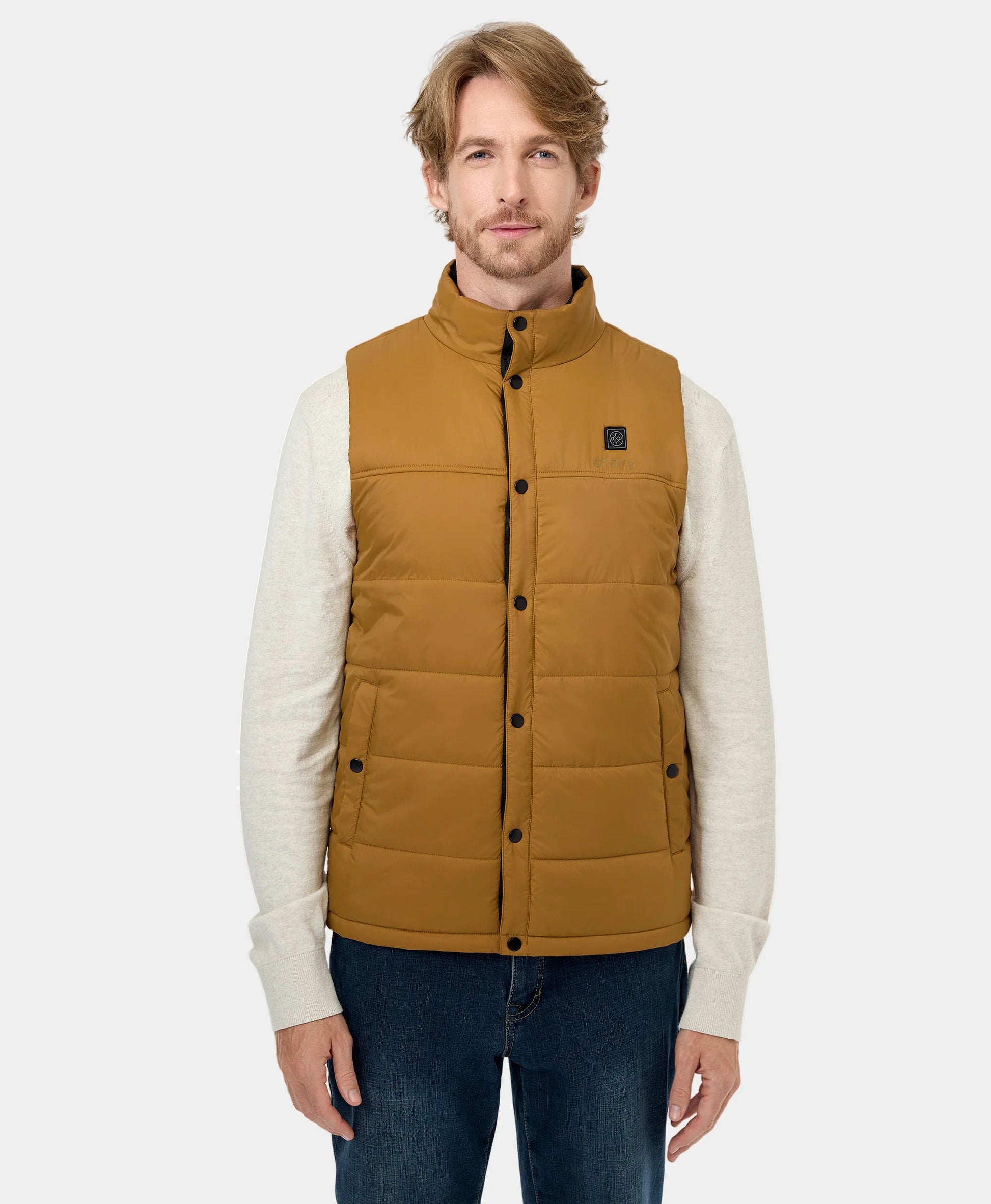 PuffLyte Men's 3-Zone Heated Lightweight Vest
