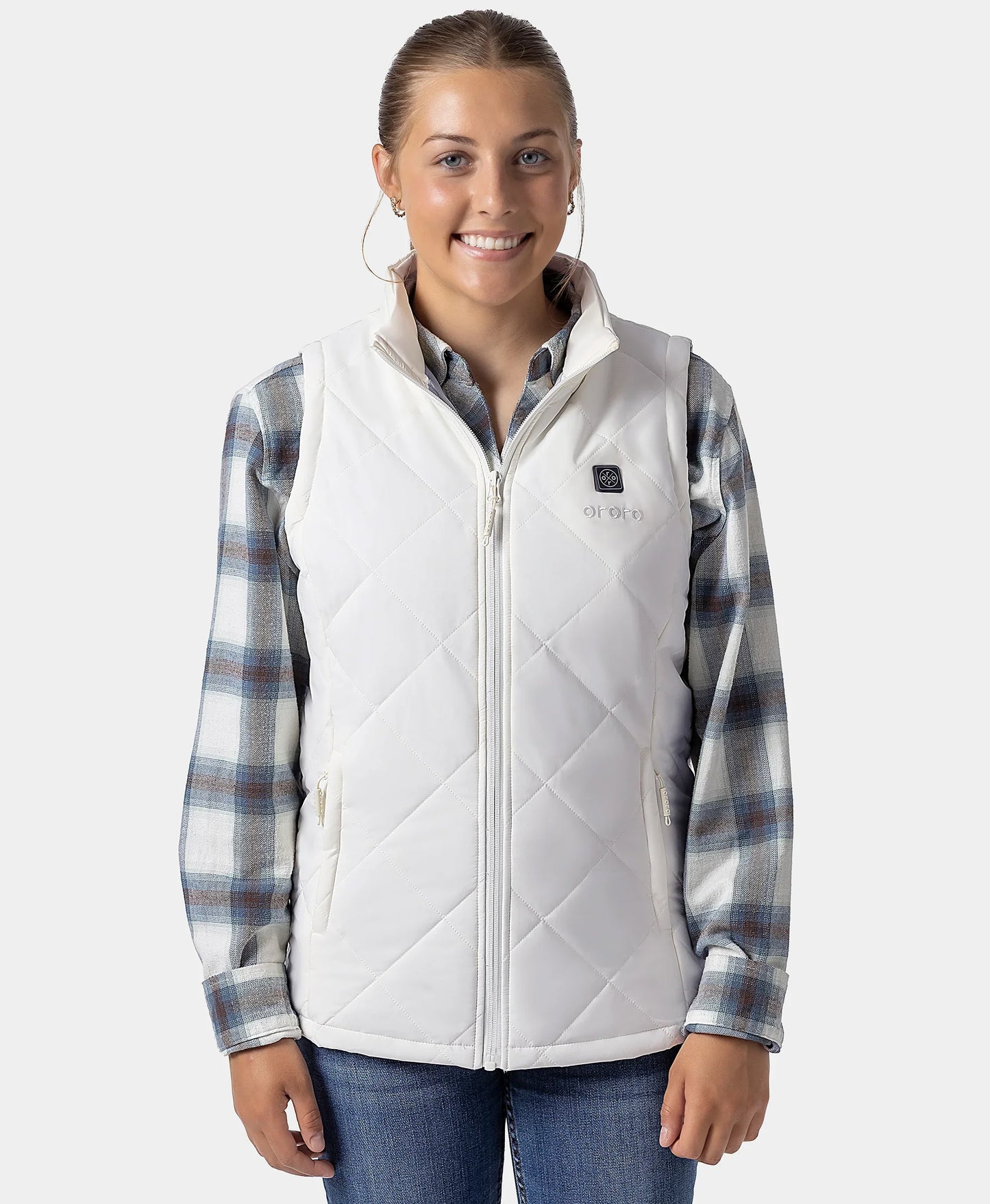 Women’s Junior 4-Zone Heated Quilted Vest