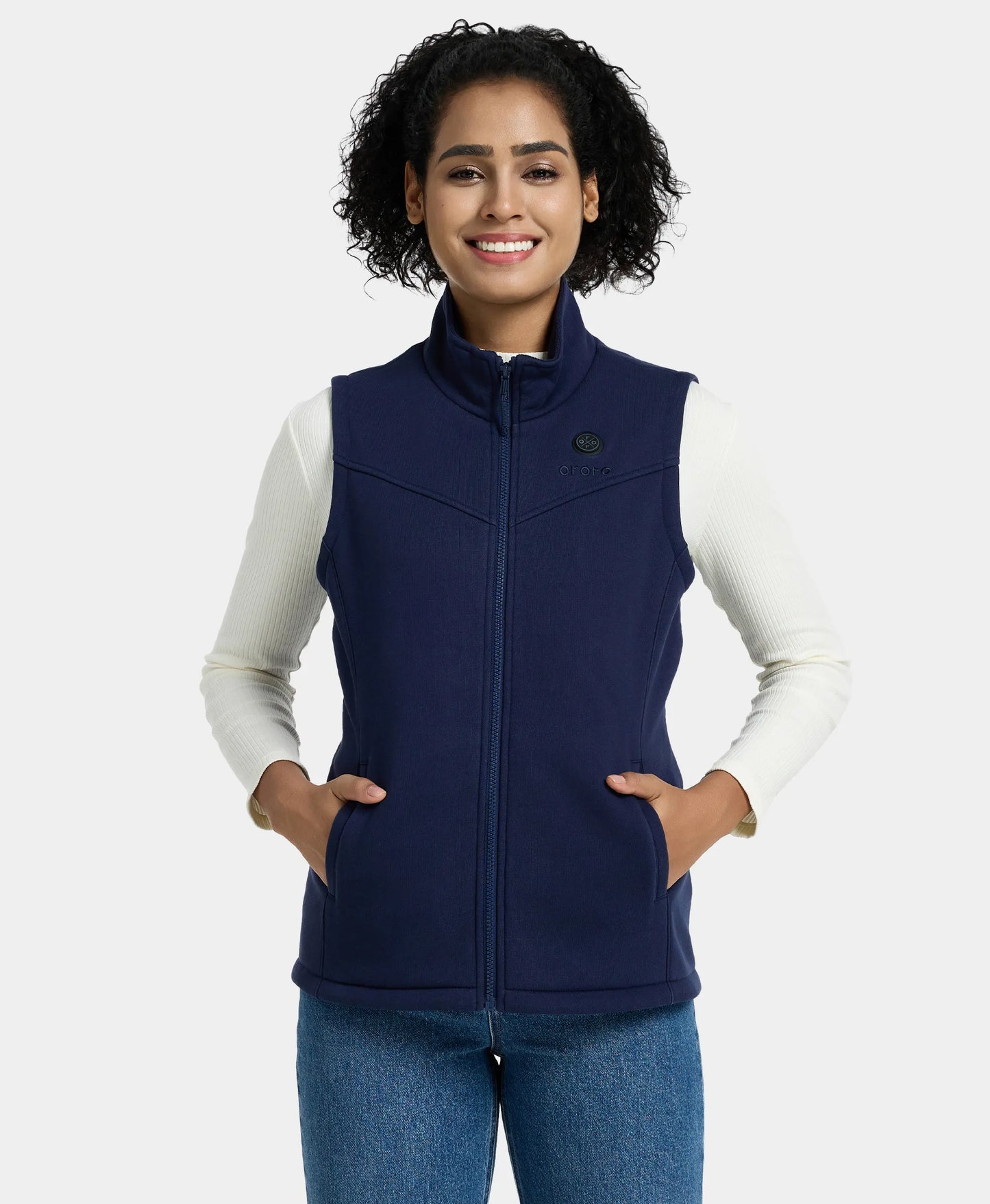 Final Sale - Women's Heated Fleece Gilet