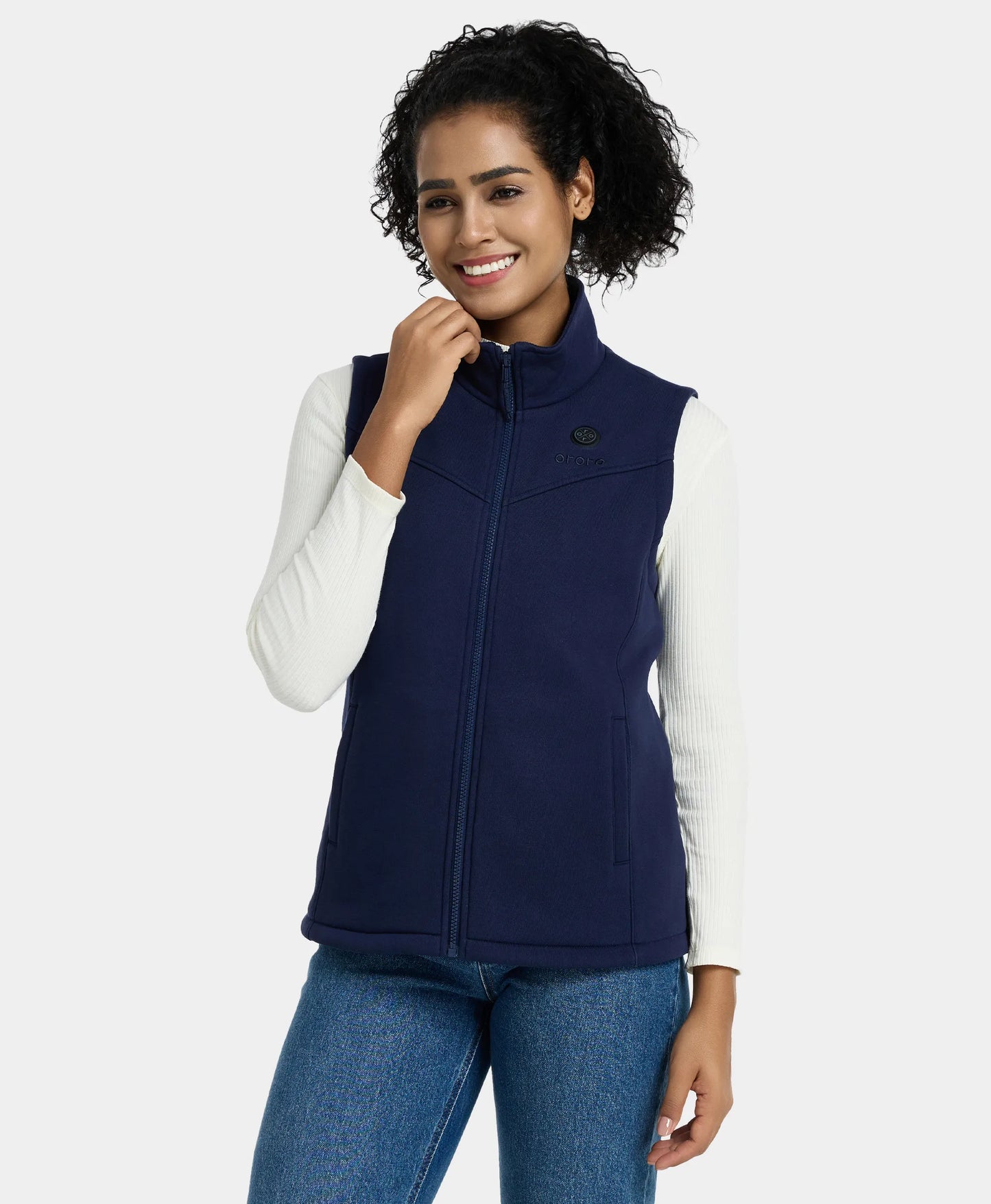 Final Sale - Women's Heated Fleece Gilet