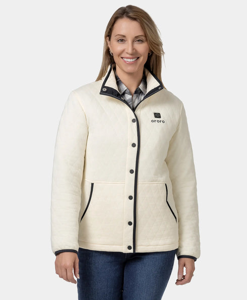 Final Sale - Chalet Women's Quilted Heated Jacket ,view 1