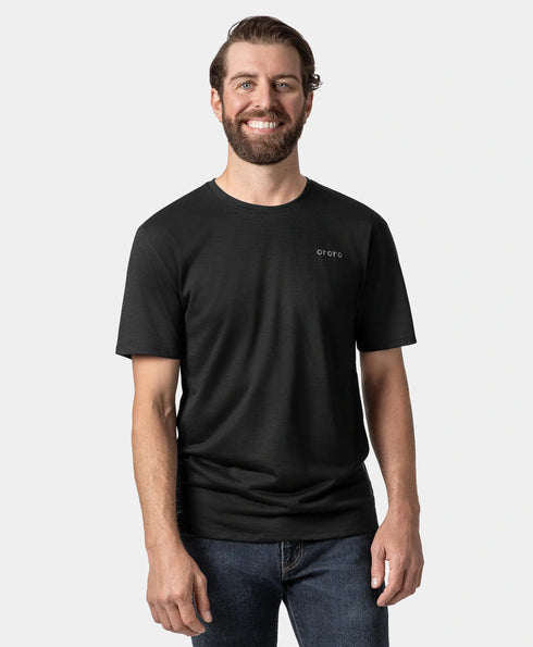 Final Sale - Men’s Short Sleeve 100% Wool T-Shirt ,view 1