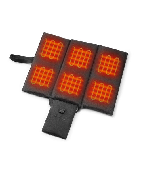Heated Seat Cushion - Flecking Grey / Black ,view 2