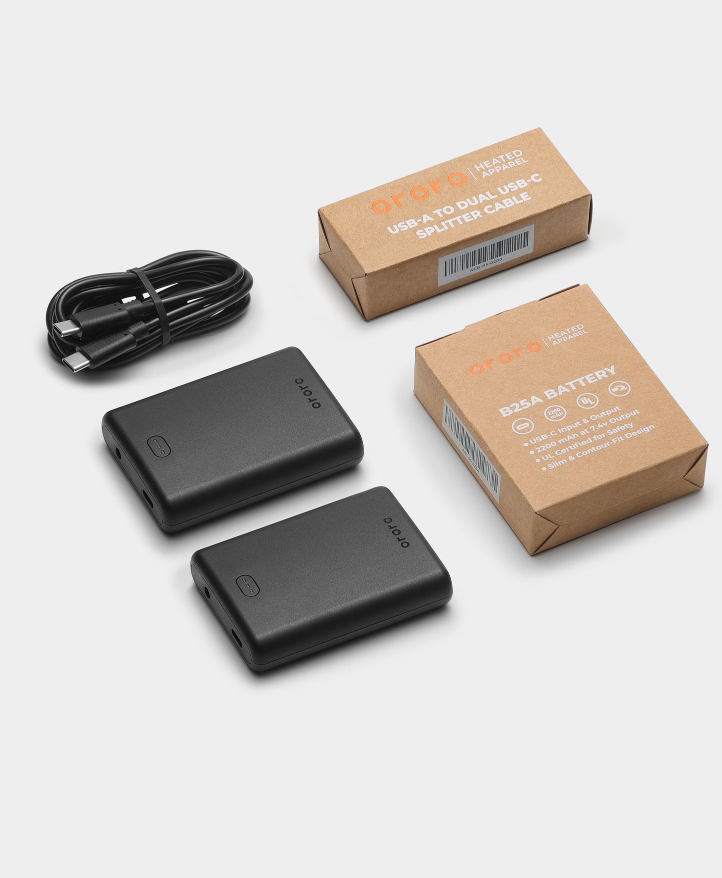 2200 mAh B25A Battery (One Pair)