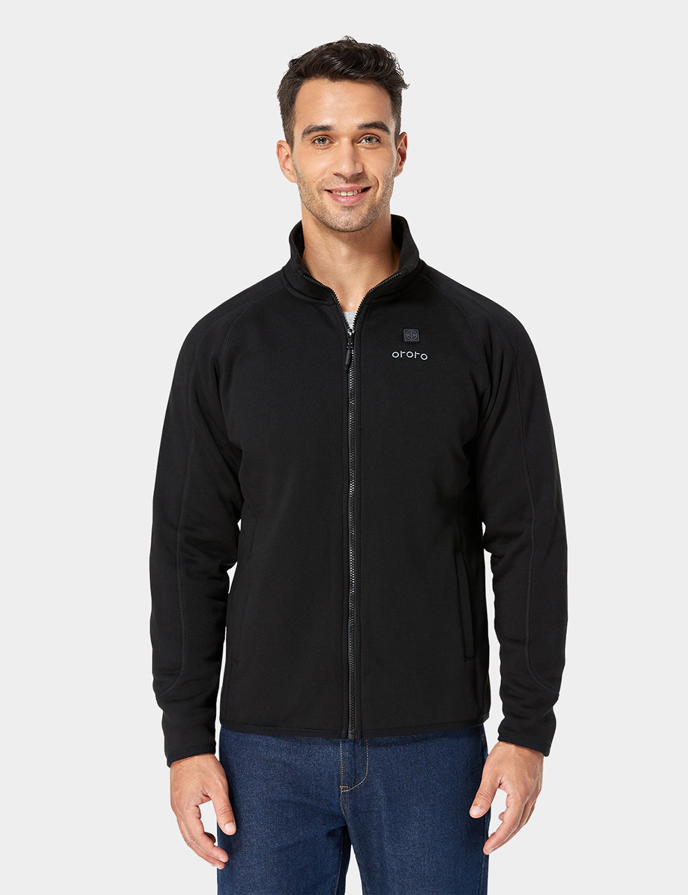 Men's Heated Full-Zip Fleece Jacket Men's Heated Full-Zip Fleece Jacket