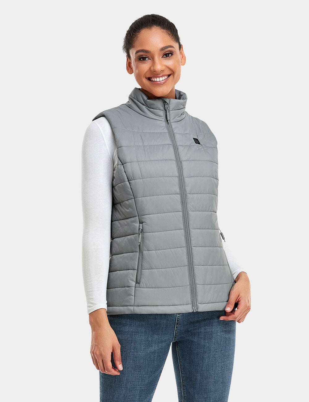 Women's Classic Heated Gilet - Grey