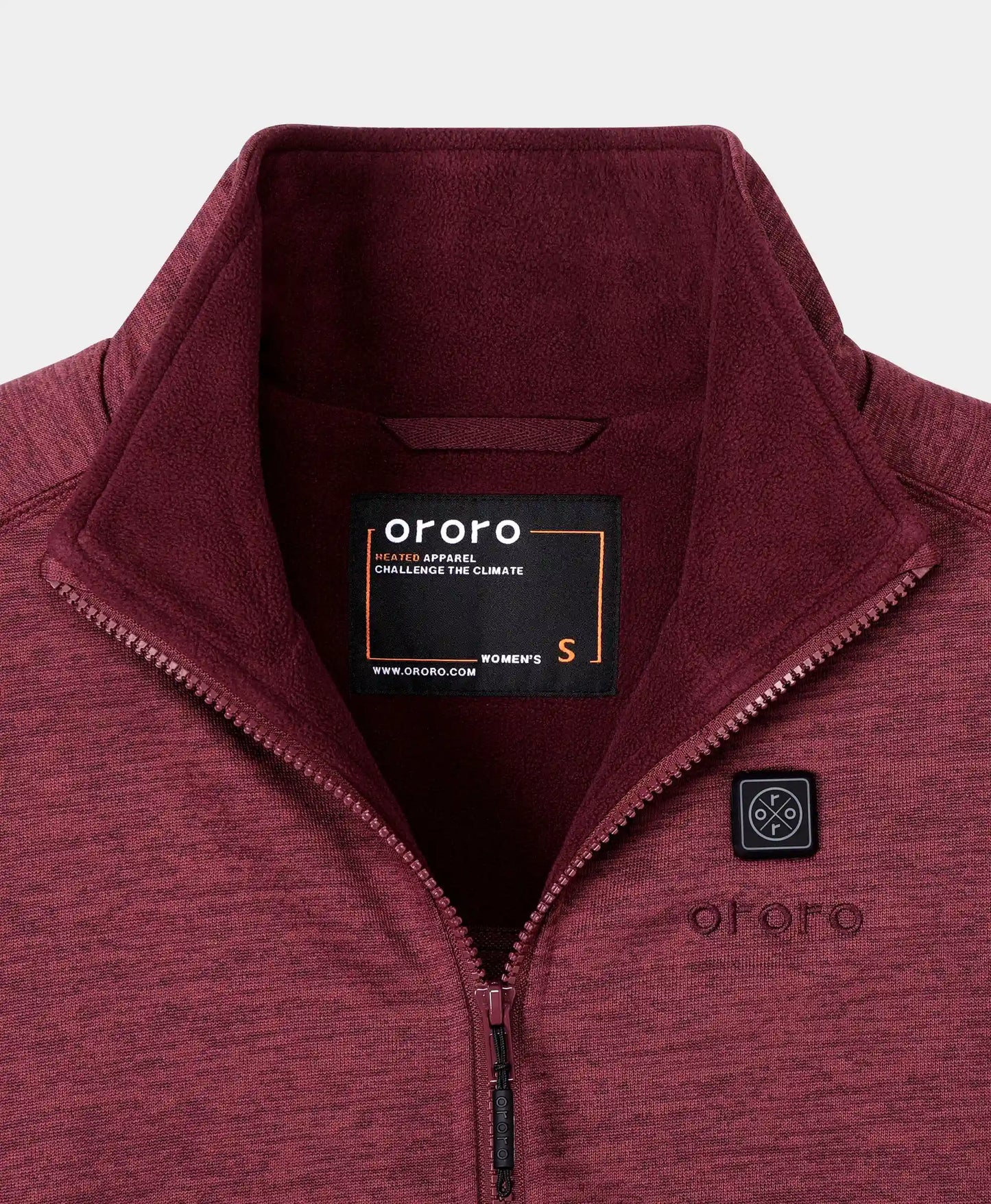 Women's Heated Full-Zip Fleece Jacket (4 Heating Zones)