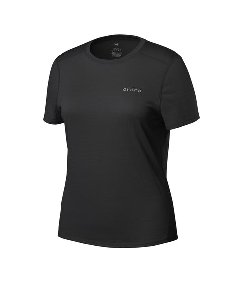 Final Sale - Women's Short Sleeve 100% Wool T-Shirt ,view 1