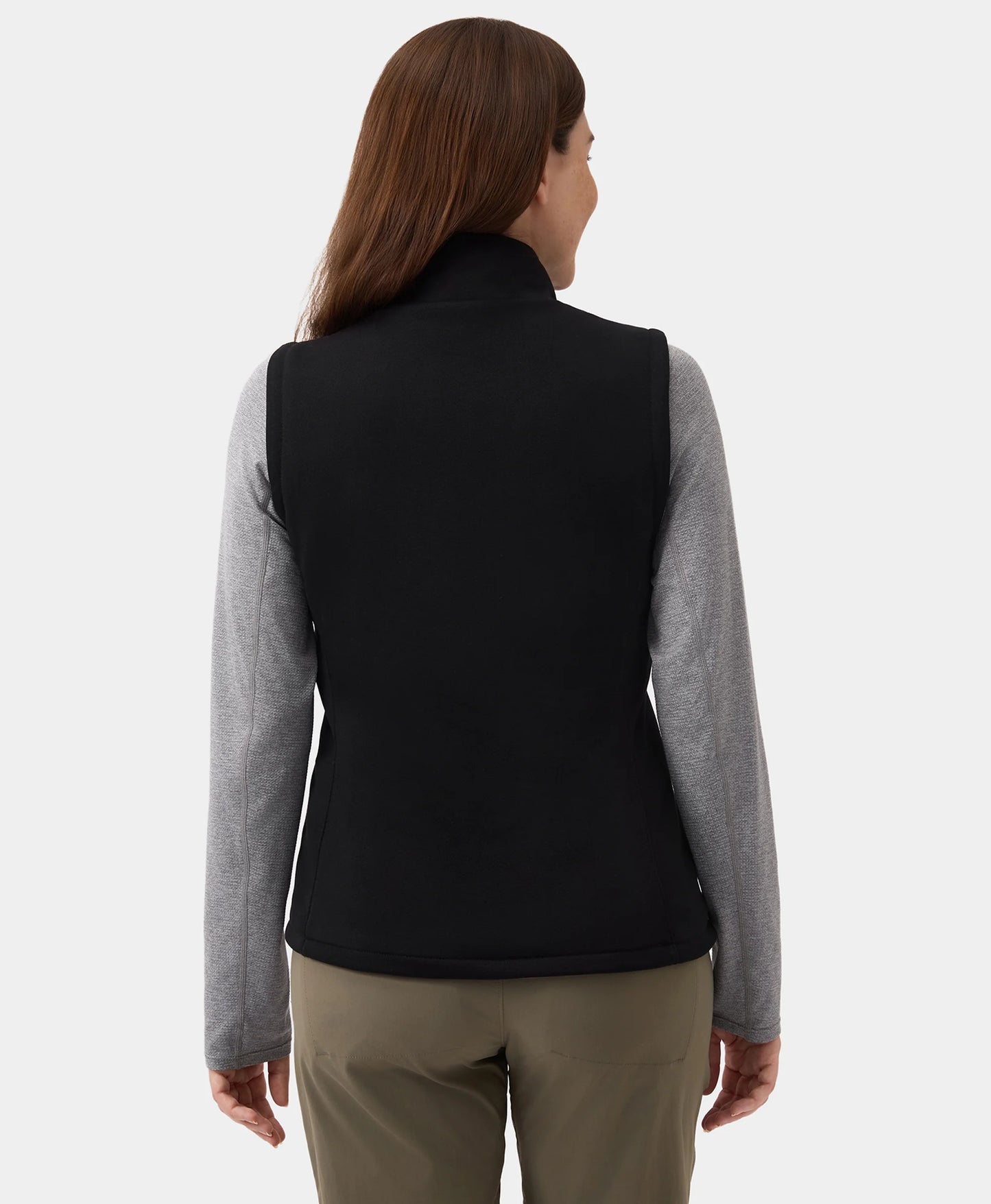 4-zone fleece vest black