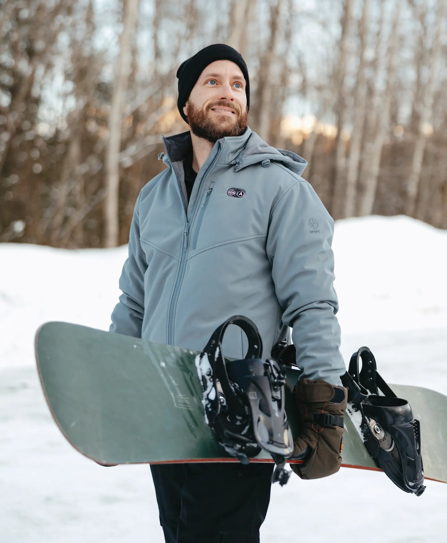 Men's Dual Control Heated Jacket with 5 Heating Zones (Pocket Heating)