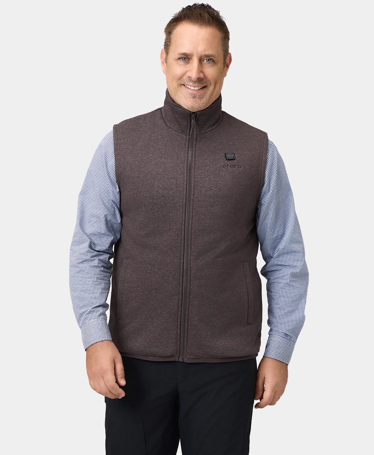 Men's Heated Fleece Gilet (4 Heating Zones)