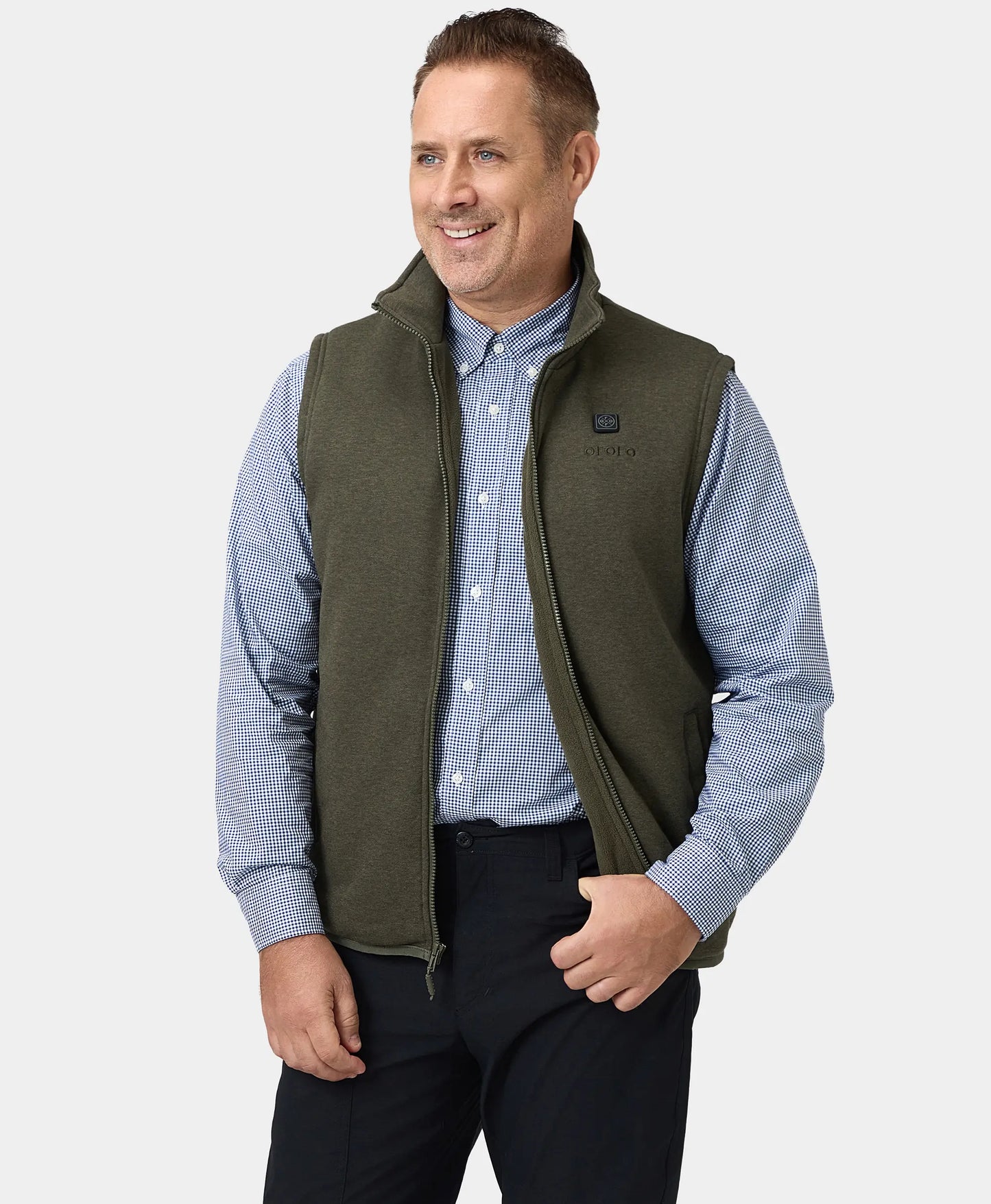 Final Sale - Men's Heated Fleece Gilet