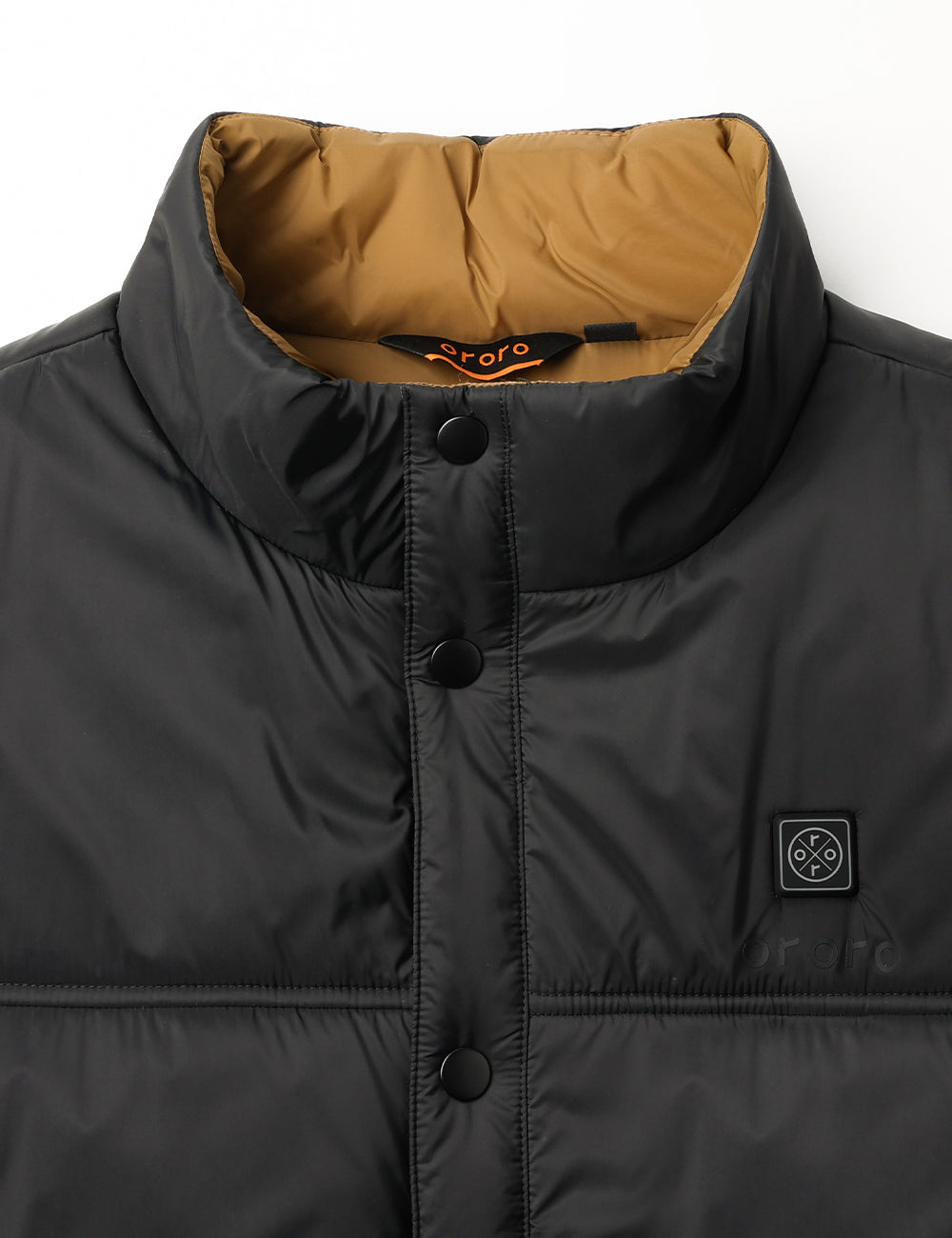 PuffLyte Men's 3-Zone Heated Lightweight Gilet - Black / Khaki