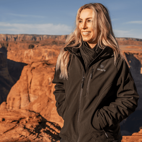 Women's Classic Heated Jacket - Black Women's Classic Heated Jacket - Black