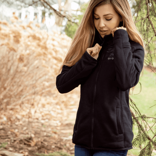 Women's Classic Heated Jacket - Black Women's Classic Heated Jacket - Black