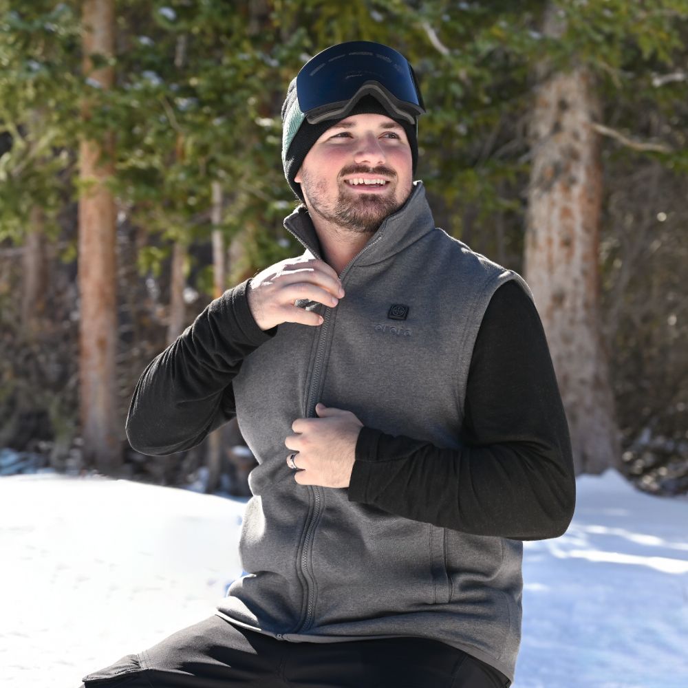 Men's Heated Fleece Vest Men's Heated Fleece Vest