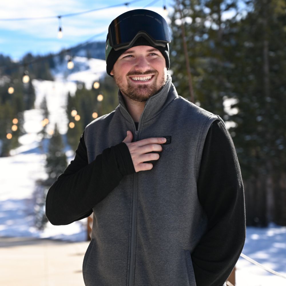 Men's Heated Fleece Vest Men's Heated Fleece Vest