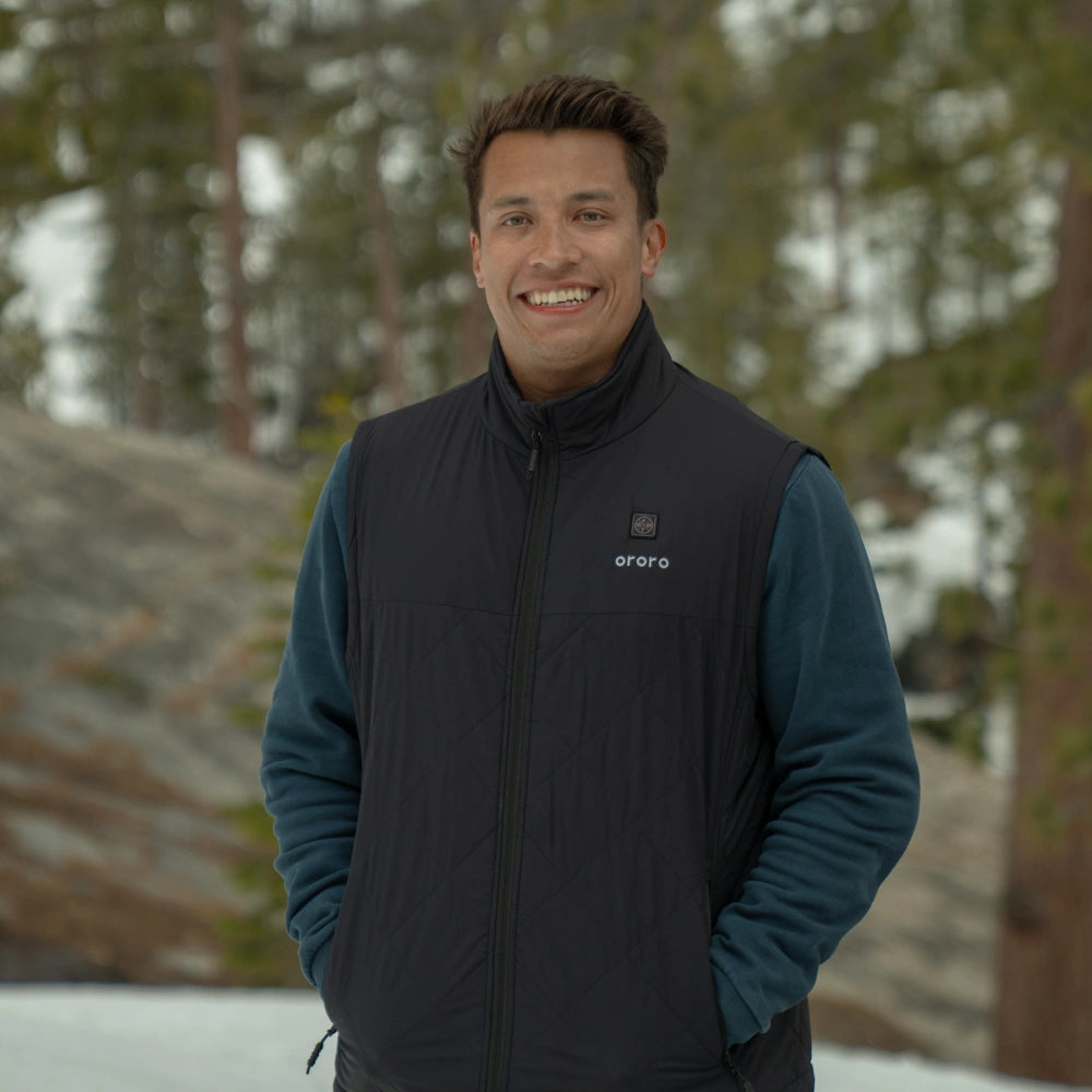 Men's Heated Quilted Vest Men's Heated Quilted Vest