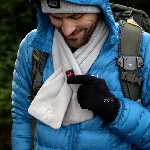Unisex Heated Scarf 2.0 - Gray Unisex Heated Scarf 2.0 - Gray