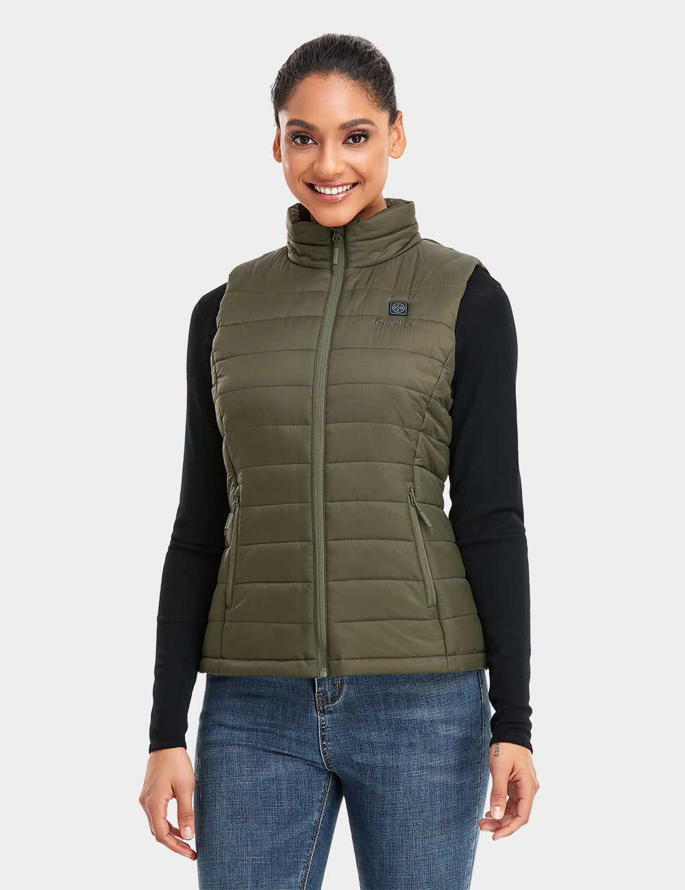 Women's Classic Heated Gilet - Green
