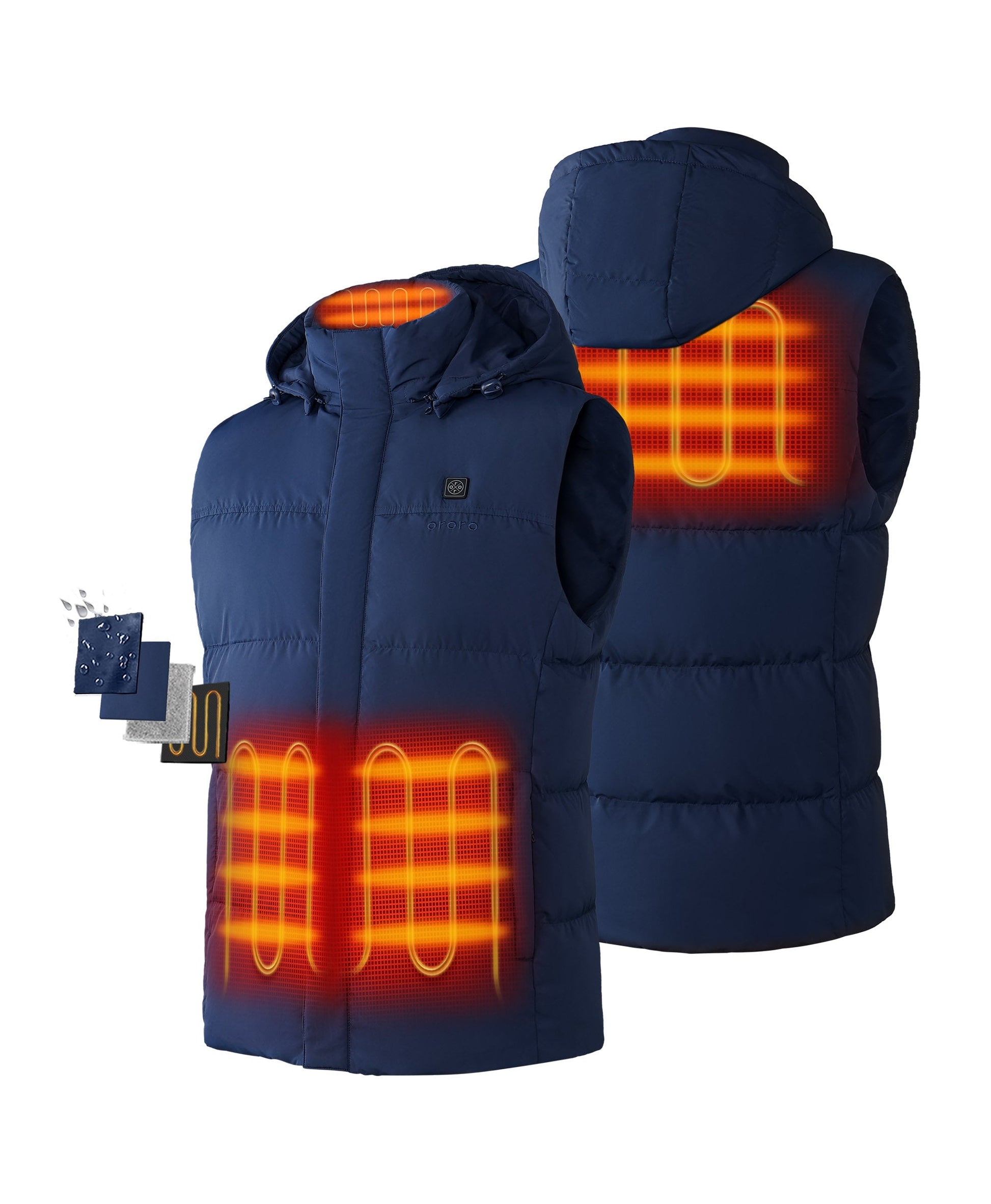 Men's Heated Down Vest