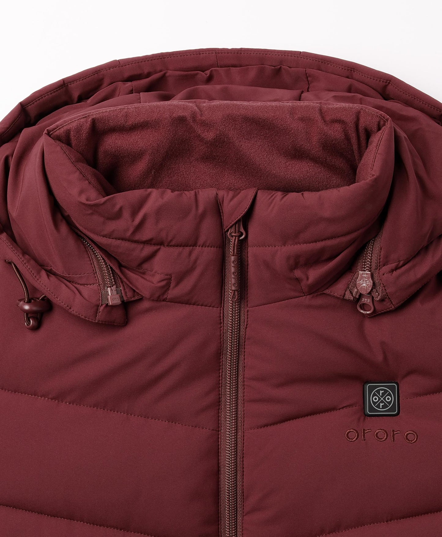 Women's Heated Puffer Parka Jacket - Black / Grey / Red / White