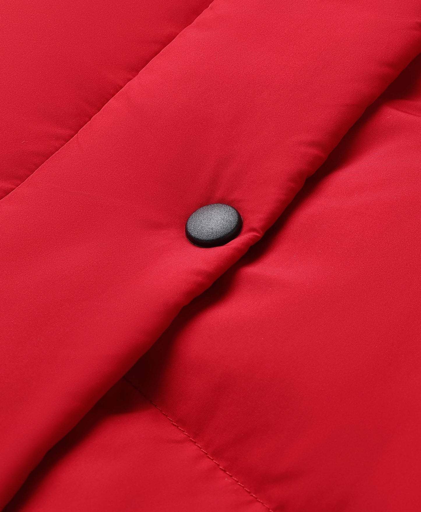 Women's Heated Cropped Puffer Down Gilet - Black / Red