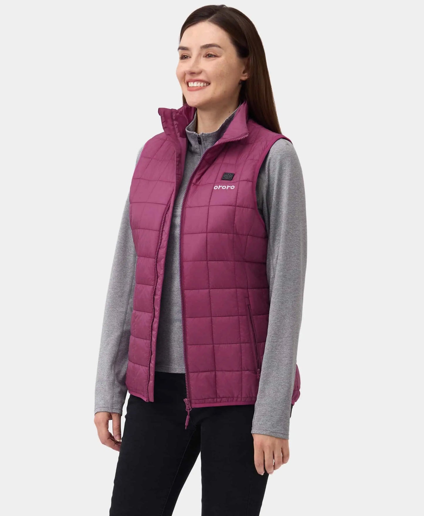 Prism Women's 4-Zone Quilted Heated Gilet