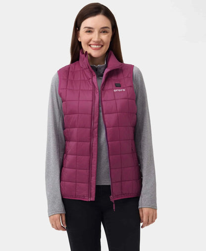 Prism Women's 4-Zone Quilted Heated Gilet