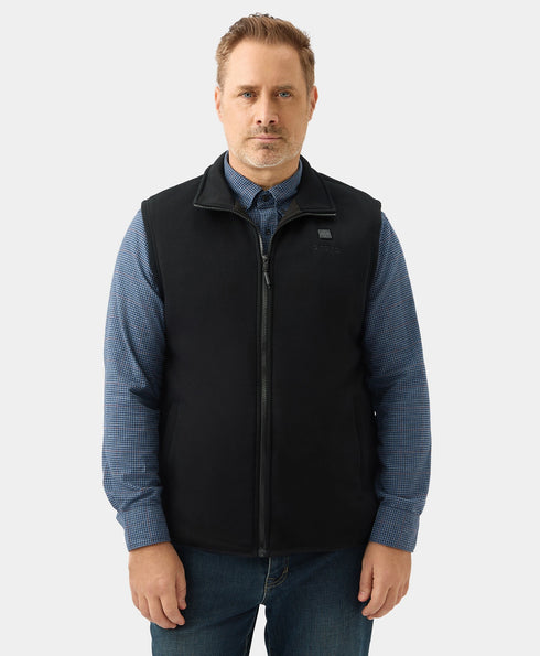 Men's Heated Fleece Vest view 1