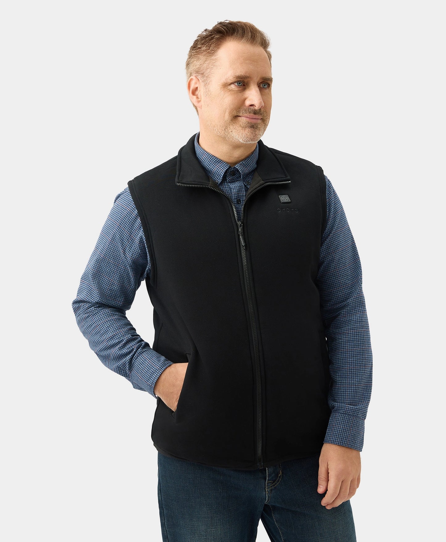 Men's Heated Fleece Vest