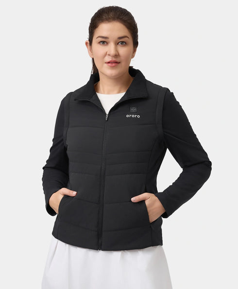 Turnberry Women's Heated Golf Jacket with Zip-off Sleeves ,view 1