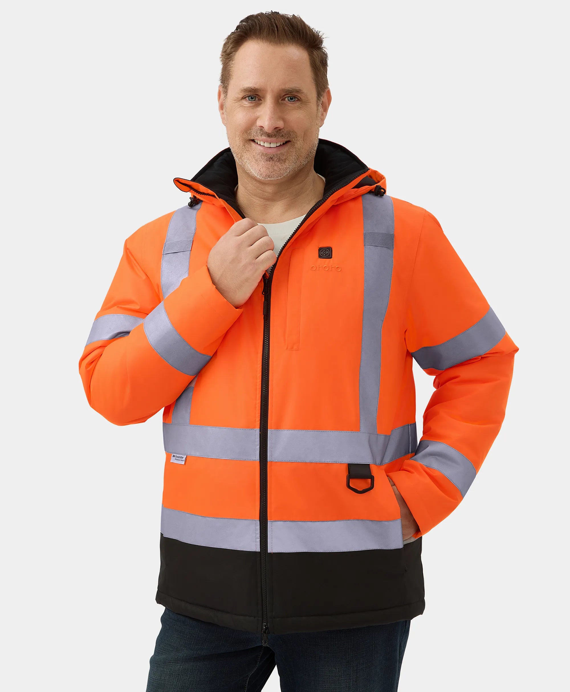 (Open-box) Flagstaff Men's Heated High-Visibility Jacket, Thumbnail 11