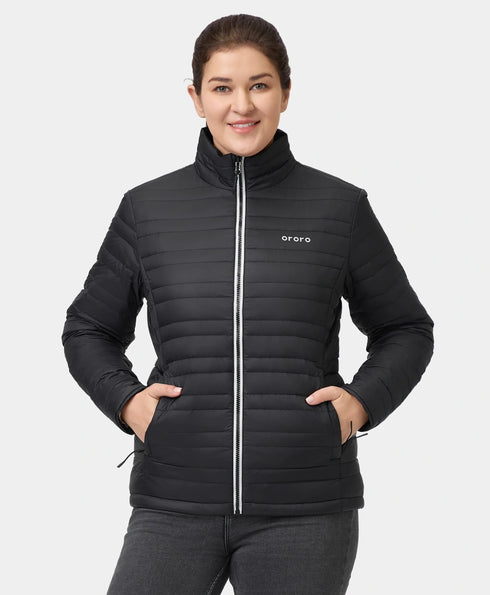 River Ridge Women's 4-Zone Heated Lightweight Down Jacket  view 1