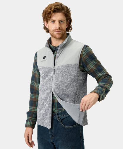 Augusta Men's Heated Sweater Fleece Gilet