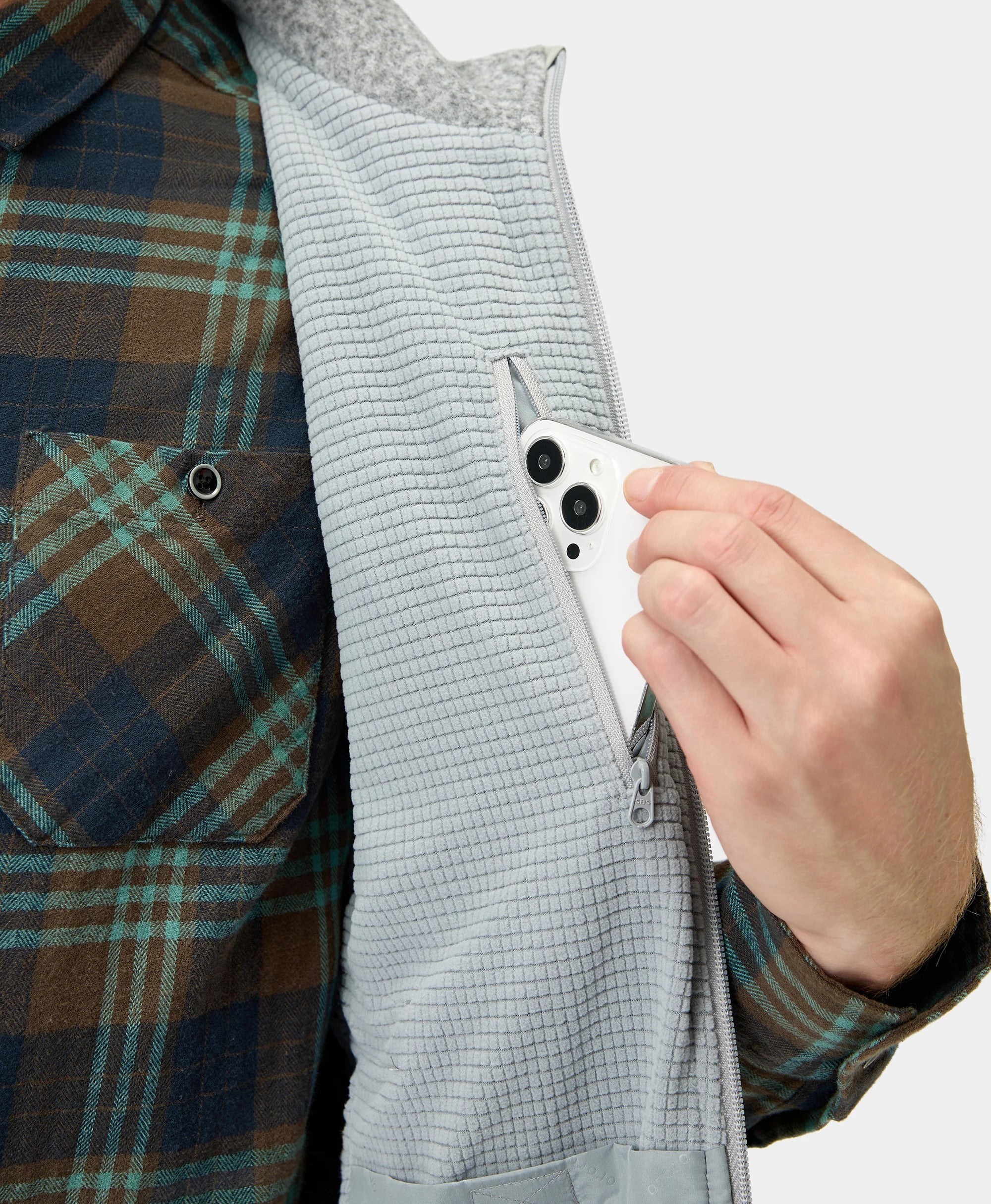 Augusta Men's Heated Sweater Fleece Gilet, Thumbnail 21