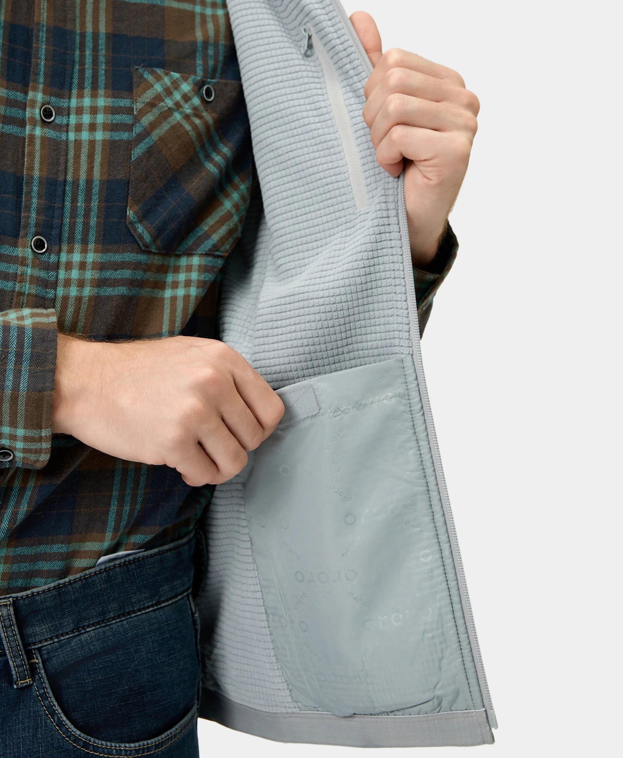 Augusta Men's Heated Sweater Fleece Gilet, Thumbnail 22