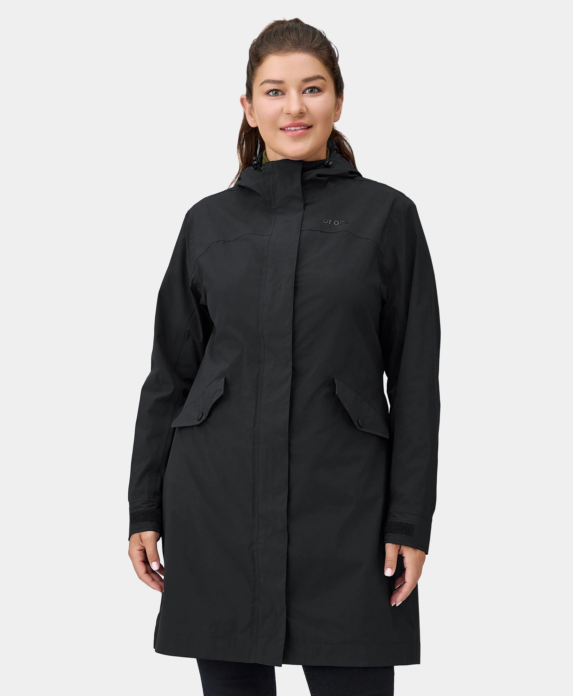 Final Sale - Downtown Women's Heated Rain Trench, Thumbnail 23