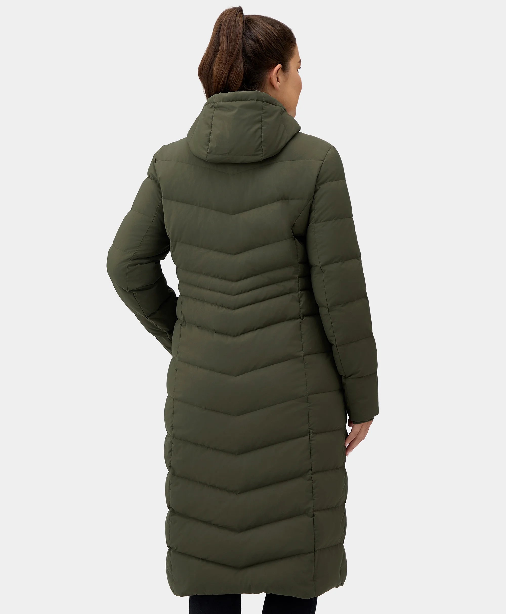 (Open-Box) SOHO Women's Heated Down Parka Jacket, Thumbnail 20
