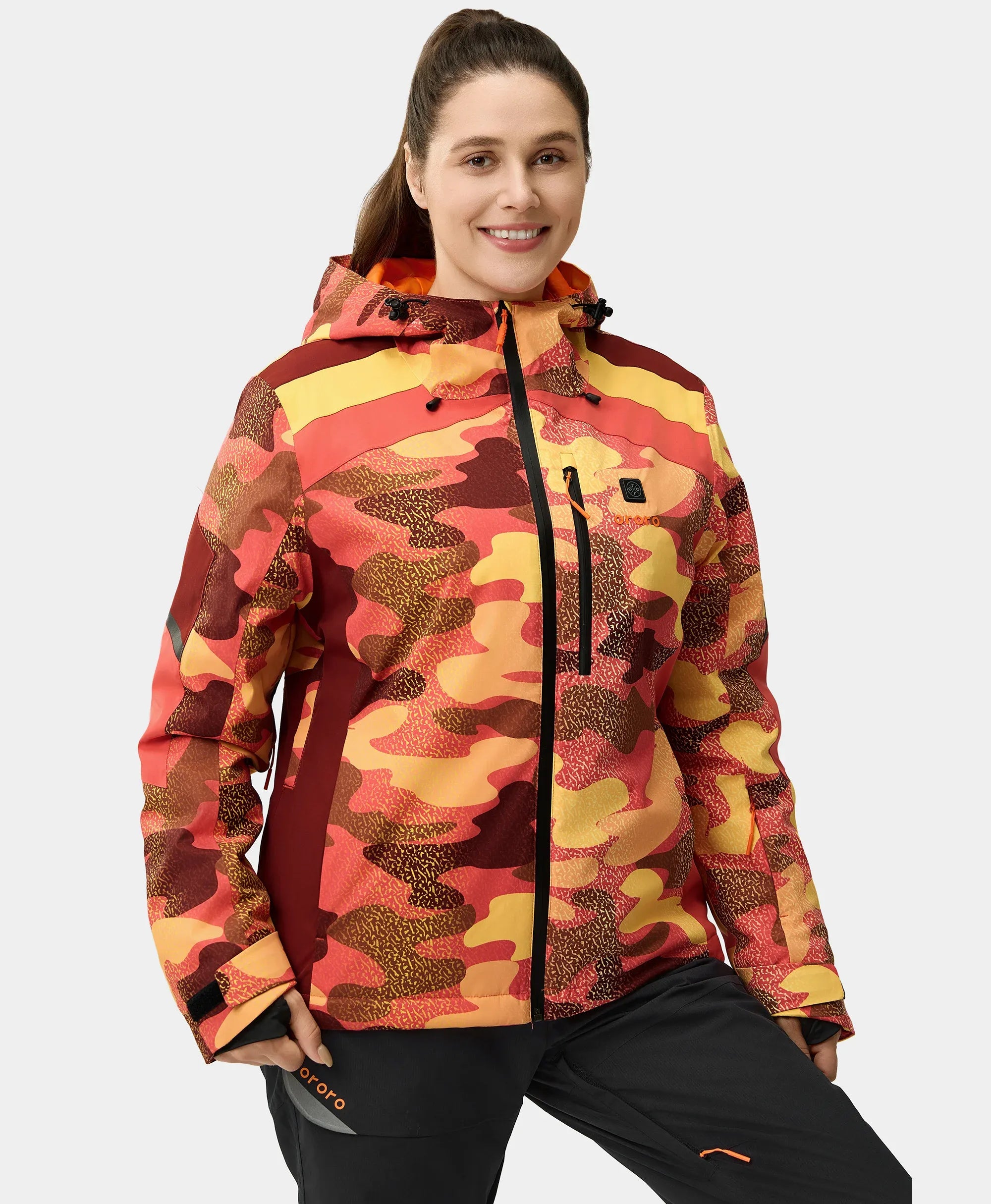Final Sale - St. Moritz Women's Heated Snow Jacket, Thumbnail 8