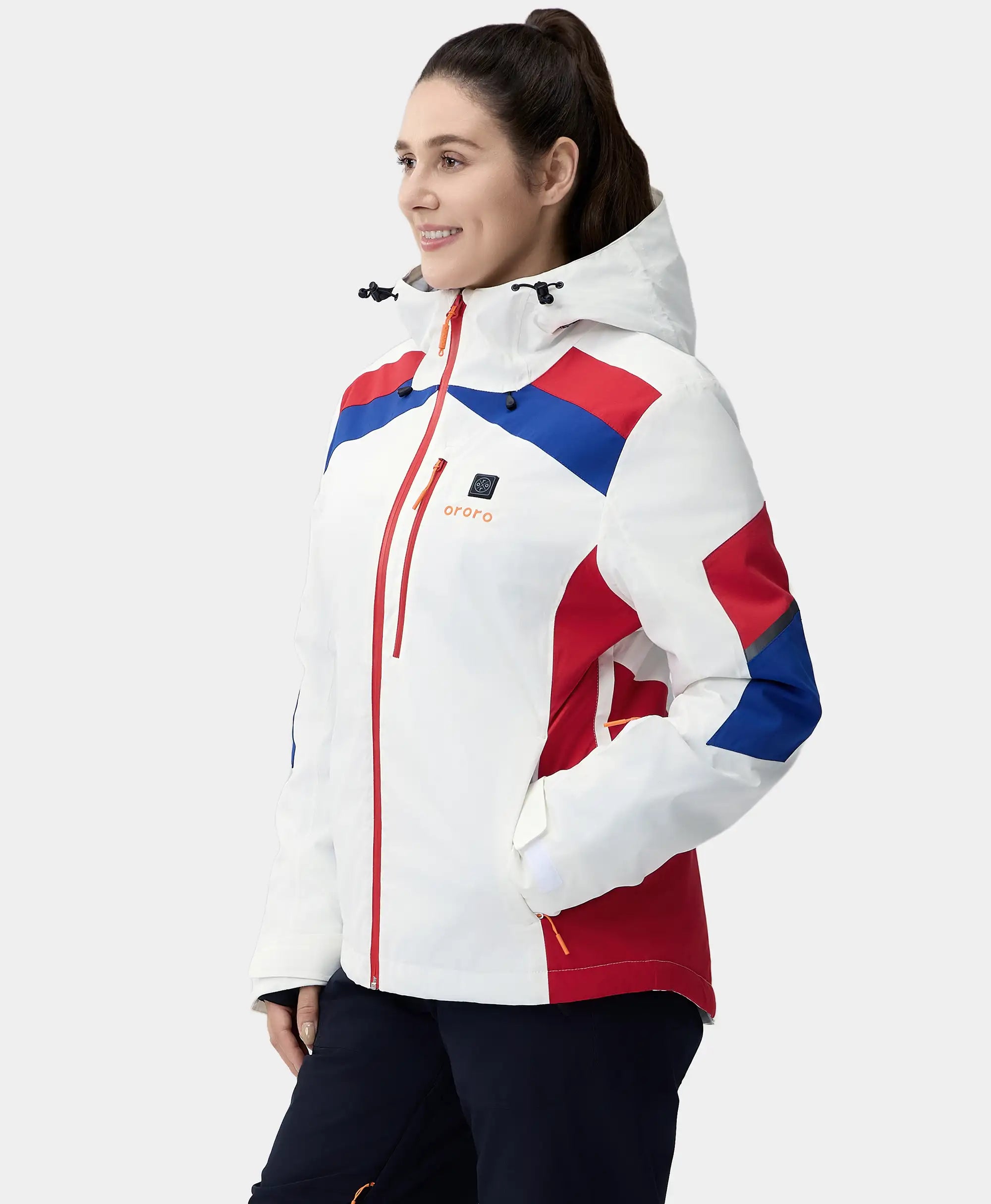 Final Sale - St. Moritz Women's Heated Snow Jacket, Thumbnail 27