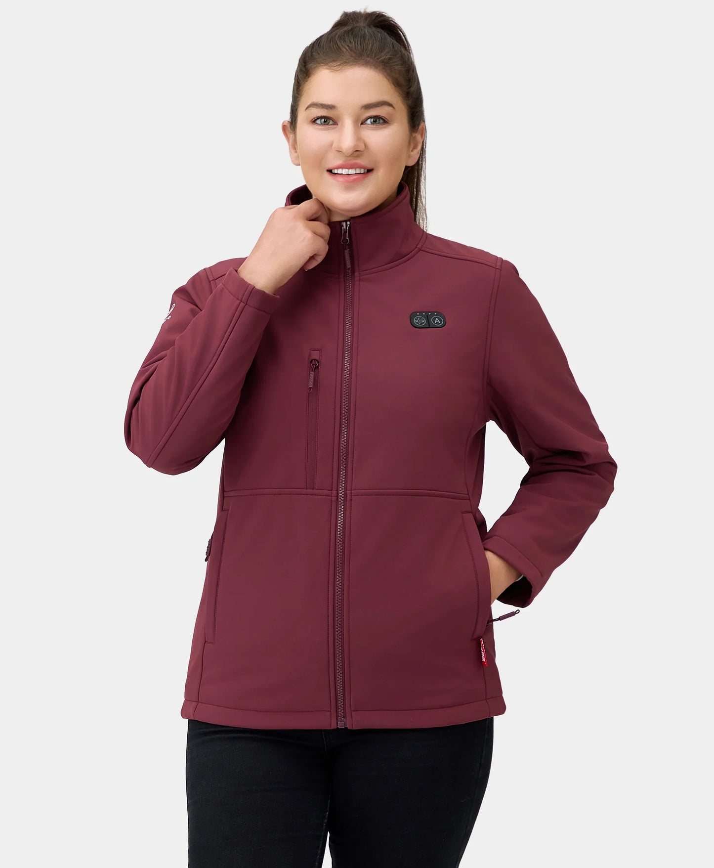 SureWarm? Women's 6-Zone Dual-Control Heated Softshell Jacket