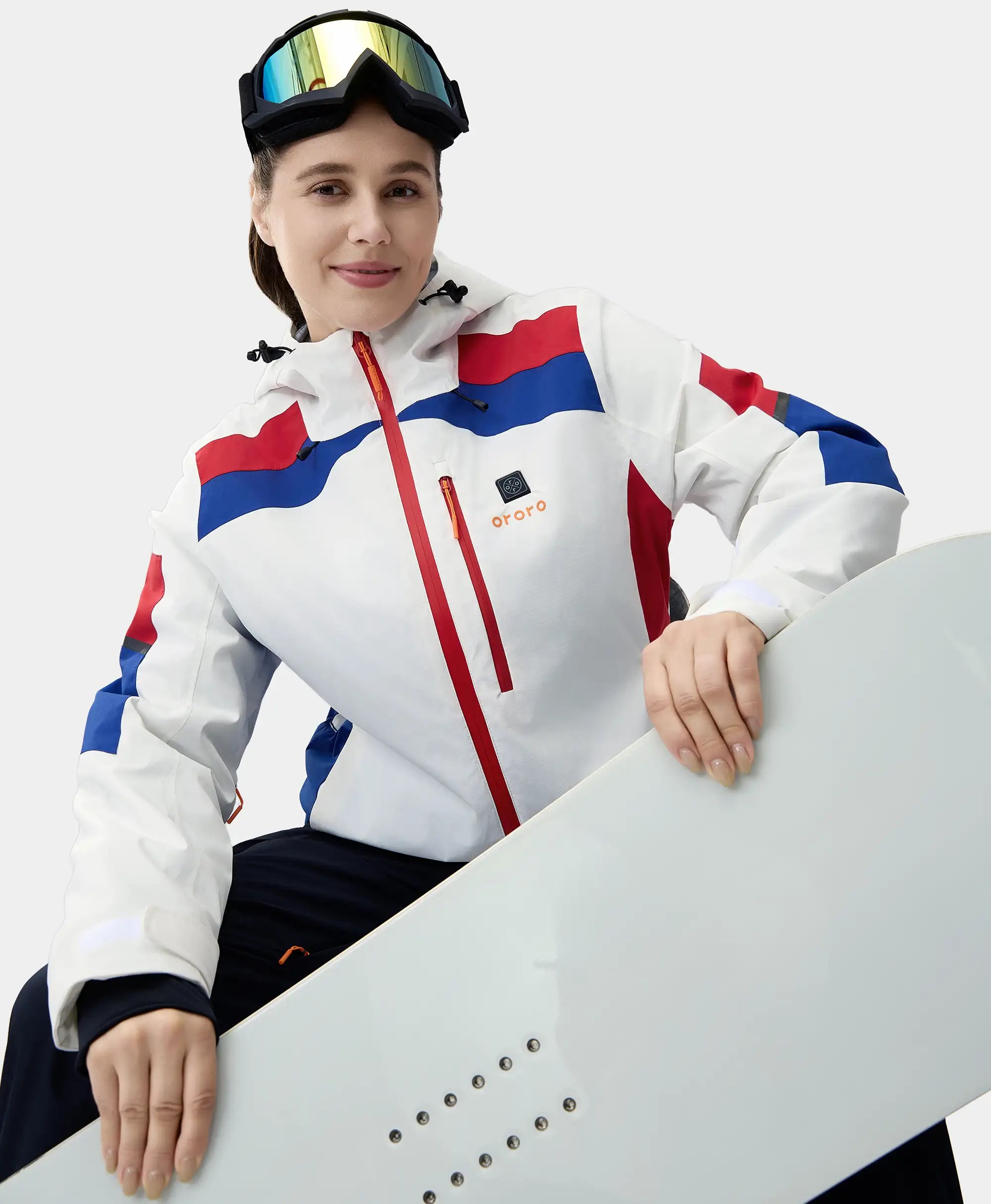 Final Sale - St. Moritz Women's Heated Snow Jacket, Thumbnail 29