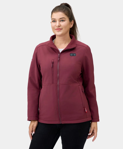 SureWarm? Women's 6-Zone Dual-Control Heated Softshell Jacket