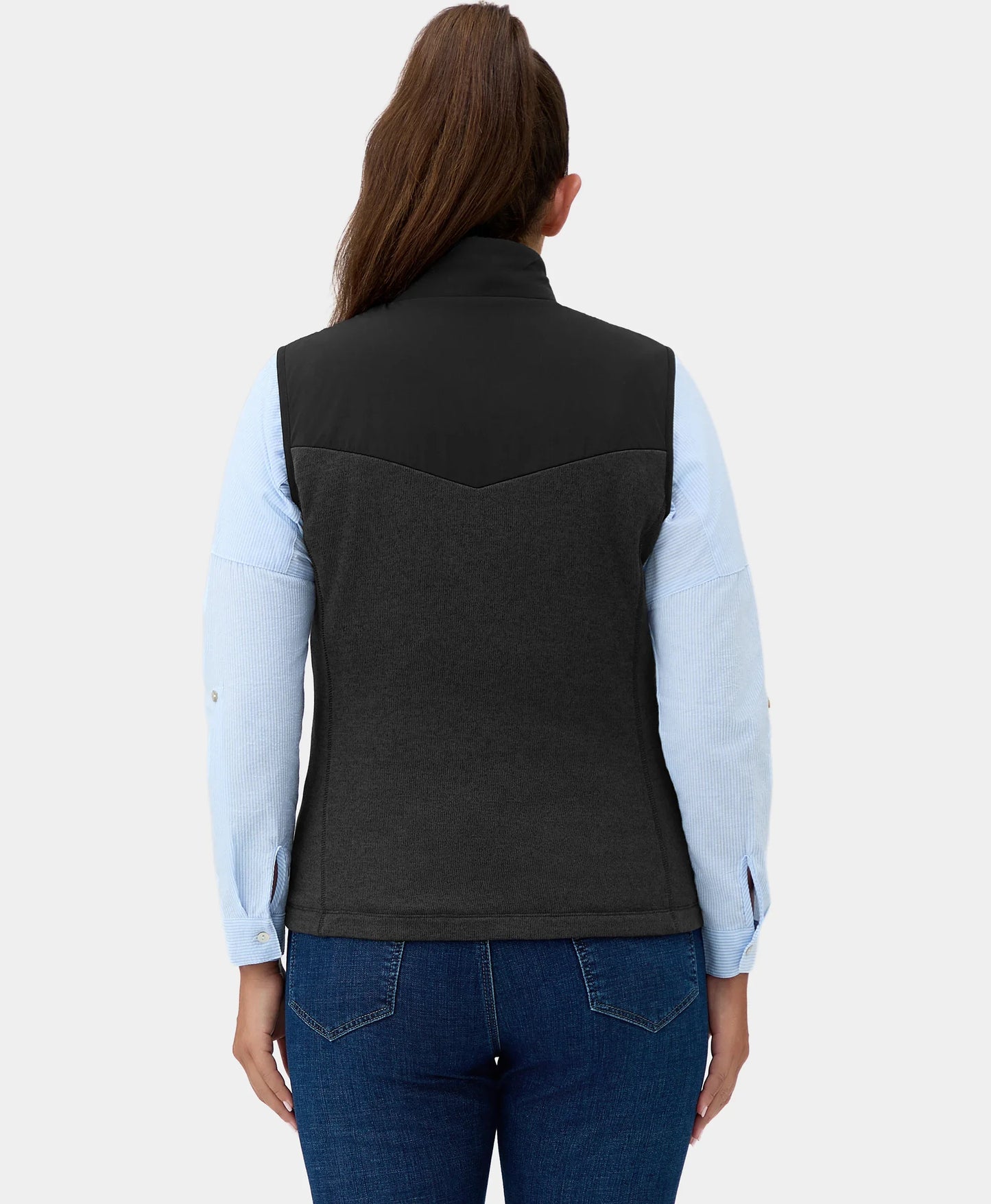 Augusta Women's Sweater Heated Fleece Vest