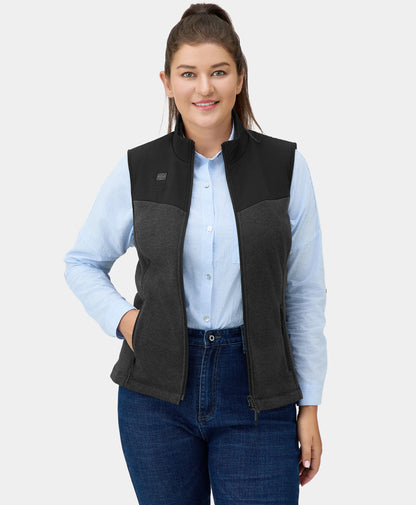 Augusta Women's Heated Sweater Fleece Vest